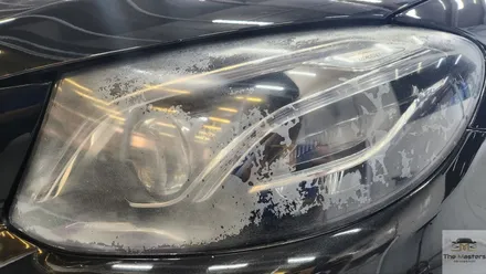 벤츠 E 클래스 쿠페 세로 그릴, 헤드라이트 교체 / 창원, 마산, 진해