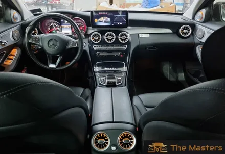W205 벤츠 C클래스 인테리어의 큰 변화!! 송풍구 엠비언트 / 3D 전동트위터 시공 / 창원, 마산, 진해