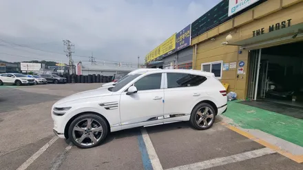 제네시스GV80 나노썬팅 나노NF9R 신차썬팅 시공기 약반사 썬팅의 매력 마포구 성산동에서 맡겨주셨습니다 더모스트 신차패키지 / 고양, 일산, 파주, 은평