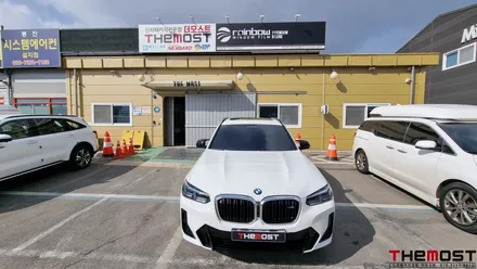 BMW X3 레인보우I90블랙썬팅 유리막코팅 PPF 더 모스트 신차패키지  파주운정에서 맡겨주셨습니다 / 고양, 일산, 파주, 은평