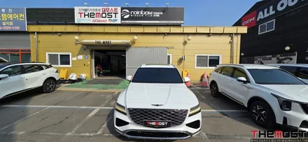제네시스GV80 신차패키지 신차검수 레인보우VS200썬팅 유리막코팅 PPF 가죽시트코팅 QXD1 고양 일산 더모스트 신차패키지 파주 광탄에서 맡겨주셨습니다 / 고양시 화전동