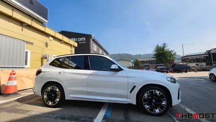 BMW IX3 레인보우V90 나노텍 울트라바디프리미엄 유리막코팅 PPF 더모스트 신차패키지 3 고양 일산 덕양구 수입차썬팅 신차패키지 전문점 / 고양, 일산, 파주, 은평