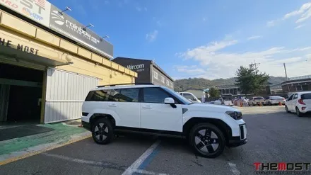 고양 덕양구 도내동 싼타페MX5 하이브리드 신차패키지 신차검수 버텍스매버릭MK썬팅 유리막코팅 유리발수코팅 PPF 로 완성한 더모스트 신차패키지3 신형싼타페MX5신차패키지전문점 / 고양, 일산, 파주, 은평