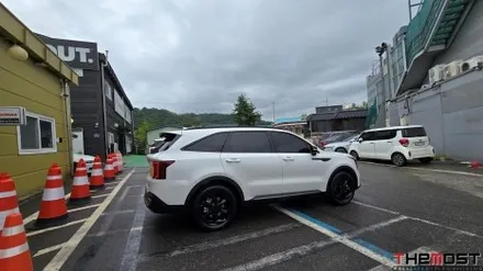쏘렌토하이브리드 X라인 레인보우레전드그레이스 하이엔드 비반사썬팅으로 완성한 더모스트 신차패키지 고양일산덕양구 쏘렌토 신차패키지신차썬팅신차검수하체보강전문점 / 고양시 화전동