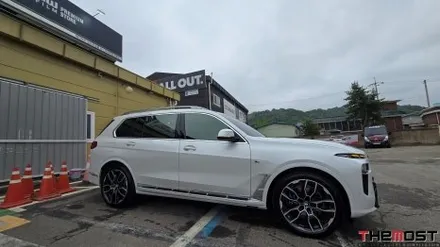 고양시 덕양구 삼송동 BMW X7 더모스트 신차패키지 3 레인보우프리미엄VS200썬팅 본넷PPF 유리막코팅 유리발수코팅 가죽시트코팅 수입차썬팅 신차패키지전문점 / 고양시 화전동