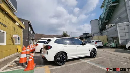 BMW X3 레인보우I90블랙썬팅 유리막코팅 PPF 더 모스트 신차패키지  파주운정에서 맡겨주셨습니다 / 고양, 일산, 파주, 은평