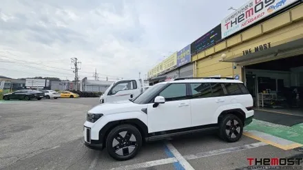 고양 덕양구 도내동 싼타페MX5 하이브리드 신차패키지 신차검수 버텍스매버릭MK썬팅 유리막코팅 유리발수코팅 PPF 로 완성한 더모스트 신차패키지3 신형싼타페MX5신차패키지전문점 / 고양, 일산, 파주, 은평