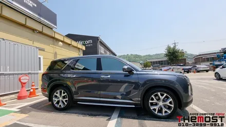 일산 더모스트 팰리세이드 그라파이트그레이 글라스틴트 선셋 썬팅 신차패키지 / 고양, 일산, 파주, 은평