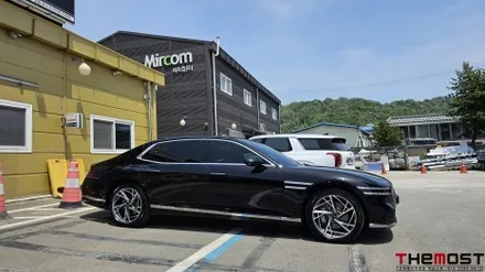 제네시스G90 프리미엄 비반사블랙썬팅 루마버텍스900썬팅을 완성한 더모스트 신차패키지 3  일산 동구 마두동에서맡겨주셨습니다 / 고양, 일산, 파주, 은평