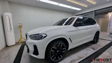 BMW X3 레인보우I90블랙썬팅 유리막코팅 PPF 더 모스트 신차패키지  파주운정에서 맡겨주셨습니다 / 고양, 일산, 파주, 은평