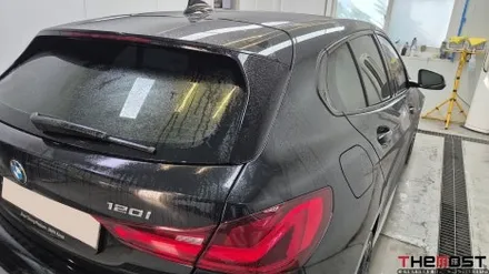 은평구 수색동 BMW120i 더모스트 신차패키지 신차썬팅 버텍스매버릭MK 반반사썬팅 유리막코팅 유리발수 PPF로 완성 수색동 DMC에서 맡겨주셨습니다 루마버텍스 은평구 수색점 / 고양시 화전동