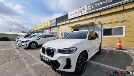 BMW X3 레인보우I90블랙썬팅 유리막코팅 PPF 더 모스트 신차패키지  파주운정에서 맡겨주셨습니다 / 고양, 일산, 파주, 은평