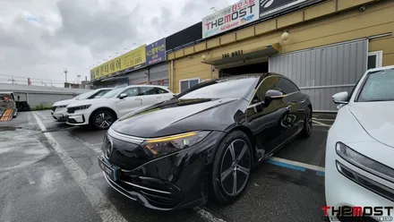 벤츠 EQS 프리미엄 비금속비반사썬팅 버텍스 900 으로 완성한 더모스트 신차패키지 유리막코팅 PPF 고양 일산 덕양구 신차검수 신차패키지 루마버텍스썬팅 전문점 더모스트 / 고양, 일산, 파주, 은평