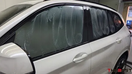 BMW IX3 레인보우V90 나노텍 울트라바디프리미엄 유리막코팅 PPF 더모스트 신차패키지 3 고양 일산 덕양구 수입차썬팅 신차패키지 전문점 / 고양, 일산, 파주, 은평