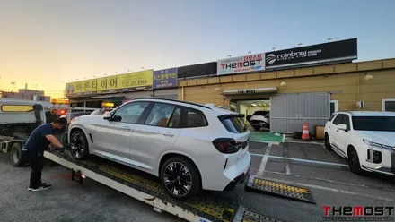 BMW IX3 레인보우V90 나노텍 울트라바디프리미엄 유리막코팅 PPF 더모스트 신차패키지 3 고양 일산 덕양구 수입차썬팅 신차패키지 전문점 / 고양, 일산, 파주, 은평