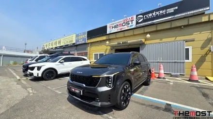 쏘렌토2.5가솔린 레인보우VS200썬팅 일산동구 신차패키지 신차검수 유리막코팅 유리발수코팅 가죽시트코팅 PPF 일산동구 백석동에서 고양 더모스트에 맡겨주셨습니다 / 고양시 화전동