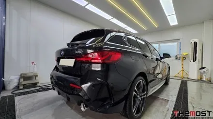 은평구 수색동 BMW120i 더모스트 신차패키지 신차썬팅 버텍스매버릭MK 반반사썬팅 유리막코팅 유리발수 PPF로 완성 수색동 DMC에서 맡겨주셨습니다 루마버텍스 은평구 수색점 / 고양시 화전동