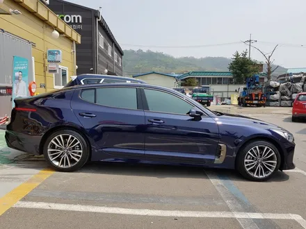 스팅어 블루 신차패키지 레인보우 IRIS V70 신차썬팅,레인보우 바디핏 유리막코팅,은평서대문마포상암강서가재울신차패키지썬팅,향동행신고양일산삼송원흥신차패키지썬팅 / 고양시 화전동