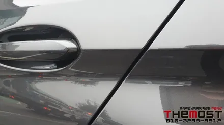 BMW 5시리즈 레인보우 i90블랙 비반사비금속 썬팅의 최강성능 서울 강서구 마포구 은평구 서대문구 수입차 썬팅 신차패키지 전문점 더모스트 / 고양, 일산, 파주, 은평