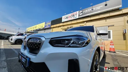 BMW IX3 레인보우V90 나노텍 울트라바디프리미엄 유리막코팅 PPF 더모스트 신차패키지 3 고양 일산 덕양구 수입차썬팅 신차패키지 전문점 / 고양, 일산, 파주, 은평