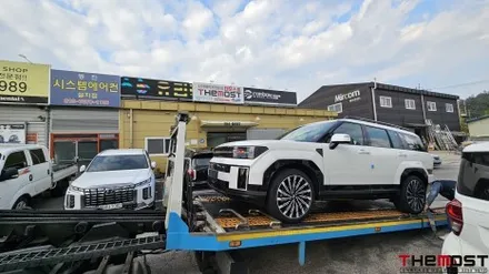 고양 덕양구 향동 싼타페MX5 더모스트 신차패키지 루마 버텍스900썬팅  신차검수 나노텍 유리막코팅 유리발수코팅 아이나비QXD1  덕양구 은평구 신차패키지 썬팅전문점 / 고양, 일산, 파주, 은평