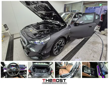 BMW530e 서대문구 남가좌동 은평구 수색동 DMC 수입차썬팅 신차패키지 루마 버텍스900 비반사썬팅 본네트PPF 실내PPF 유리막코팅으로완성한 더모스트 신차패키지 신차검수 2 / 고양시 화전동