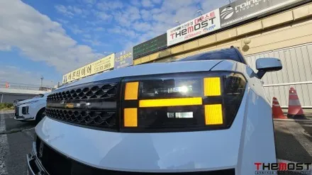고양 덕양구 도내동 싼타페MX5 하이브리드 신차패키지 신차검수 버텍스매버릭MK썬팅 유리막코팅 유리발수코팅 PPF 로 완성한 더모스트 신차패키지3 신형싼타페MX5신차패키지전문점 / 고양, 일산, 파주, 은평