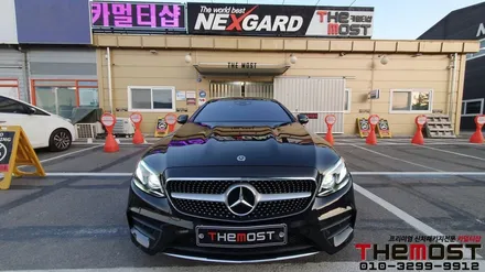 일산 썬팅 고급스러운 벤츠 E쿠페가 선택한 썬팅 레인보우V70  파인뷰 GX2000new블랙박스 카멀티샵 더모스트 / 고양, 일산, 파주, 은평