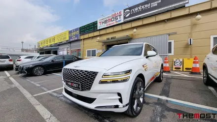 레인보우 프리미엄 VS200 썬팅 국산 최고급 SUV 제네시스 GV80 시공으로 고급스러움 고양 일산 신차검수 신차패키지 전문 더모스트 고양시 덕양구 내유동에서 맡겨주셨습니다 / 고양, 일산, 파주, 은평