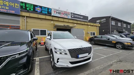 제네시스GV80 신차검수 레인보우VS200썬팅 유리막코팅 PPF 더모스트 신차패키지 2 서울 영등포구 여의도에서 맡겨주셨습니다 / 고양, 일산, 파주, 은평