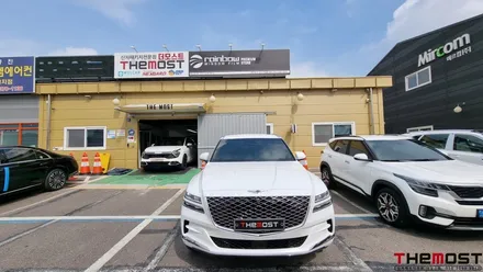 레인보우 프리미엄 VS200 썬팅 국산 최고급 SUV 제네시스 GV80 시공으로 고급스러움 고양 일산 신차검수 신차패키지 전문 더모스트 고양시 덕양구 내유동에서 맡겨주셨습니다 / 고양, 일산, 파주, 은평