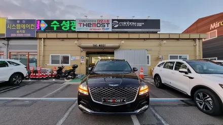 제네시스 GV80 신차검수 레인보우V90 썬팅 신차패키지 구로구 고척동에서 고양 더모스트에 맡겨주셨습니다 / 고양, 일산, 파주, 은평