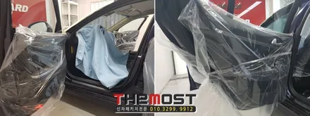 스팅어 블루 신차패키지 레인보우 IRIS V70 신차썬팅,레인보우 바디핏 유리막코팅,은평서대문마포상암강서가재울신차패키지썬팅,향동행신고양일산삼송원흥신차패키지썬팅 / 고양시 화전동