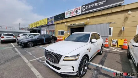 레인보우 프리미엄 VS200 썬팅 국산 최고급 SUV 제네시스 GV80 시공으로 고급스러움 고양 일산 신차검수 신차패키지 전문 더모스트 고양시 덕양구 내유동에서 맡겨주셨습니다 / 고양, 일산, 파주, 은평