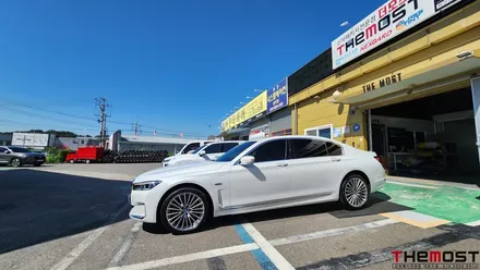 BMW 7 수입차 썬팅 신차패키지 전문점 더모스트에서 완성한 루마버텍스900썬팅 유리막코팅 PPF QXD8000블랙박스 시공기 일산 서구 대화동에서 맡겨주셨습니다 / 고양, 일산, 파주, 은평