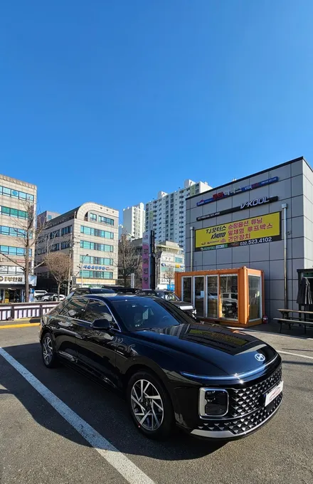 인천 그랜저GN7 신차썬팅- 신차검수와 루마버텍스900 시공 / 인천 부평구