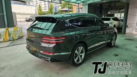 인천 신차썬팅 패키지, 제네시스 GV80 사이드스텝, 레이노틴팅, 유리막코팅 시공작업 / 인천 부평구
