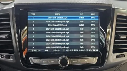 인천 G4렉스턴 전용 어라운드뷰_에이피모빌리티 맥스프로 장착 / 인천 부평구
