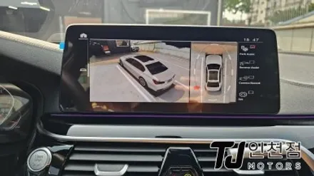 인천 BMW 530 튜닝 순정형 고화질 서라운드뷰 AP모빌리티 3D플러스뷰 설치 시공 / 인천 부평구