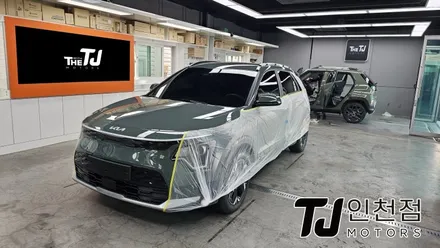 인천 어라운드뷰 기아 니로EV 전기차 어뷰와 보조배터리 설치로 4채널 블랙박스까지 대체가능 / 인천 부평구