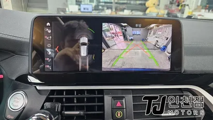 인천 BMW X3 어라운드뷰 순정보다 더 순정같은 3D플러스뷰 설치 장착시공 / 인천 부평구