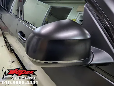 BMWX7 사틴블랙 전체랩핑 / 카스킨 / 카인테리어 / 카시트 / 카커스텀 전문 더퍼 THEPER / 중랑구, 동대문, 광진구, 성동구