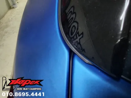 Bmw118d 사틴오션쉬머 전체랩핑 / 카스킨 / 카인테리어 / 카시트 / 카커스텀 전문 더퍼 THEPER / 중랑구, 동대문, 광진구, 성동구