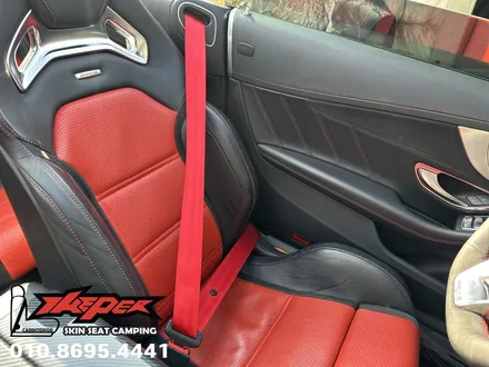 벤츠 c63 amg 레드색상 안전벨트교체 작업! / 중랑구, 동대문, 광진구, 성동구