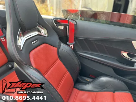 벤츠 c63 amg 레드색상 안전벨트교체 작업! / 중랑구, 동대문, 광진구, 성동구