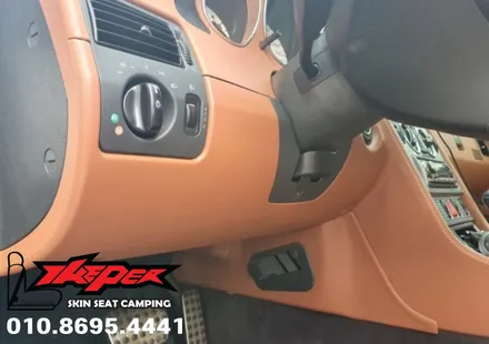 벤츠 SLK 카멜브라운 실내인테리어 작업 / 카스킨 / 카인테리어 / 카시트 / 카커스텀 전문 더퍼 THEPER / 중랑구, 동대문, 광진구, 성동구