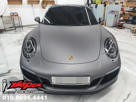 포르쉐 911 카레라 4 GTS 메트메탈릭차콜 전체랩핑 / 카스킨 / 카인테리어 / 카시트 / 카커스텀 전문 더퍼 THEPER / 중랑구, 동대문, 광진구, 성동구