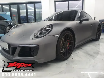 포르쉐 911 카레라 4 GTS 메트메탈릭차콜 전체랩핑 / 카스킨 / 카인테리어 / 카시트 / 카커스텀 전문 더퍼 THEPER / 중랑구, 동대문, 광진구, 성동구