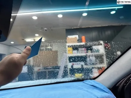 대전 썬팅 기아 K7 프리미어 전면 유리 틴팅 레이블럭 블래스 대전썬팅 맛집 더틴팅 / 대전 동구