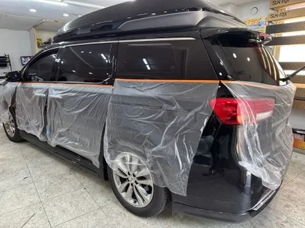 대전 썬팅 전문점 더 틴팅 카니발 하이리무진 전체 재시공 / 대전 동구